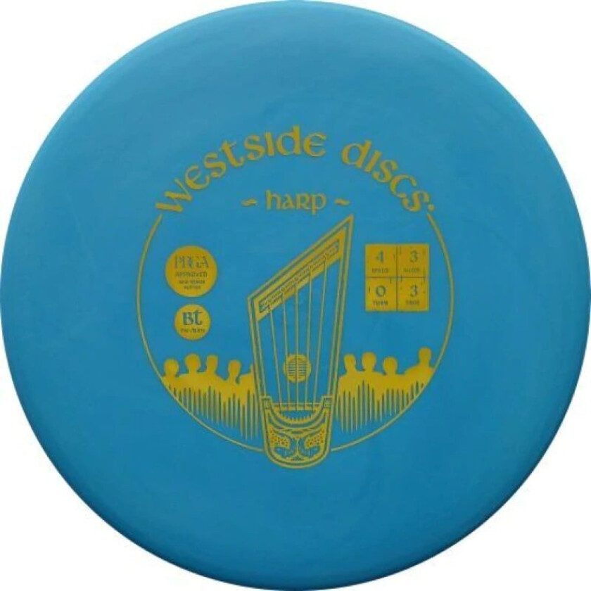 Westside Discs BT Medium Putter Harp - Blue