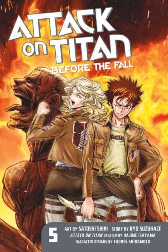 Attack On Titan: Before The Fall 5 av Hajime Isayama