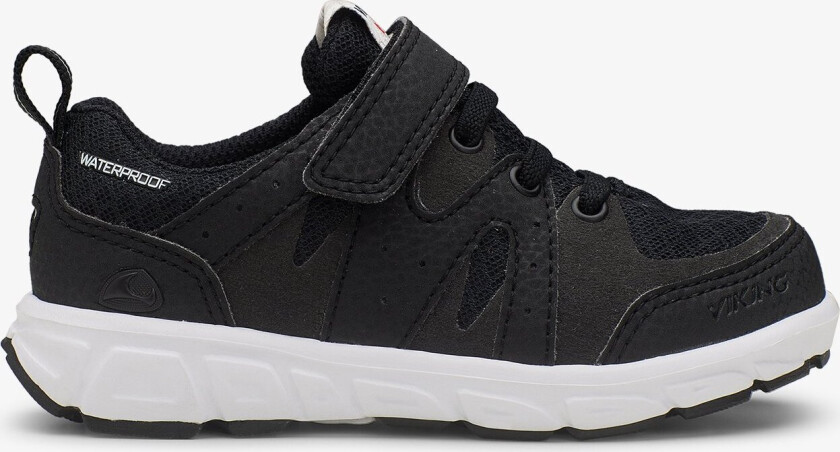 Tolga Low Kids Sneaker Black Waterproof Velcro
