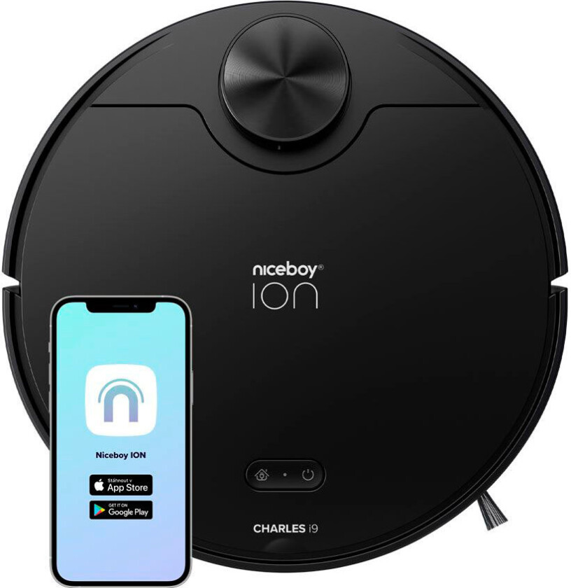 Niceboy Ion Charles i9 Robotstøvsuger/gulvmopp