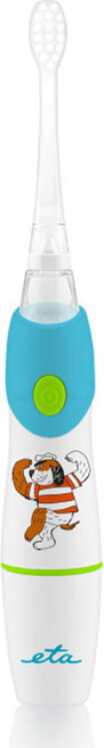 ETA SONETIC Elektrisk tannbørste for barn m/ekstra hoder (m/timer) Mint
