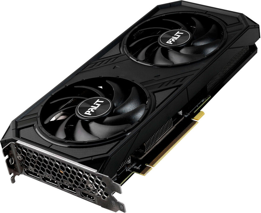 Palit GeForce RTX 4070 Dual OC grafikkort - NVIDIA GeForce RTX 4070 - 12GB GDDR6X