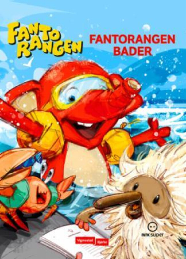 Fantorangen bader av Lars Mæhle