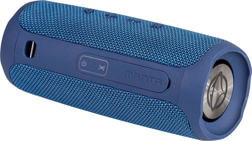 Manta SPK130GO Bluetooth-høyttaler - 2x5W (5 timer) Blå