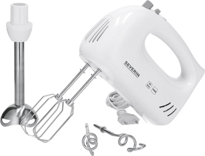 HM 3822 Håndmikser (300W) Hvit