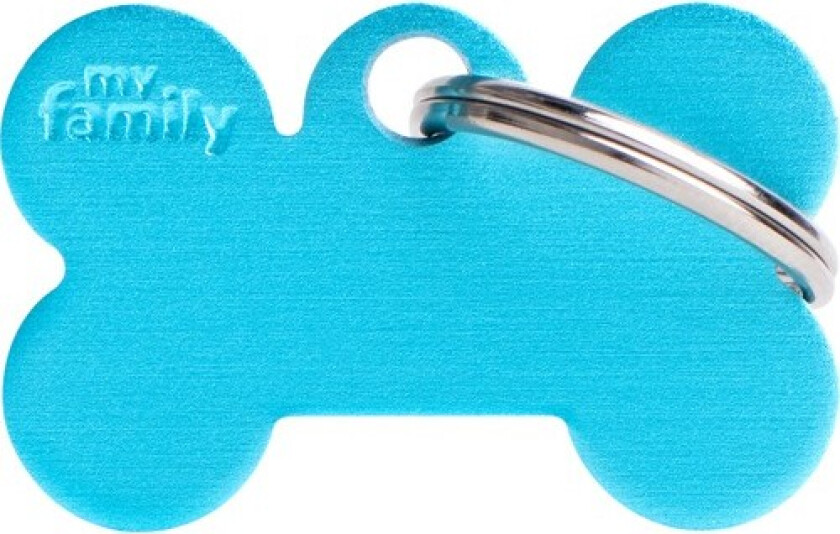 ID Tag Basic collection Big Bone Light Blue in Aluminum