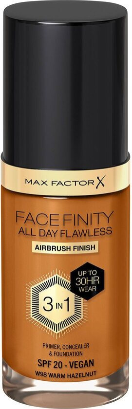 Facefinity All Day Flawless 3-In-1 Foundation #55 Beig