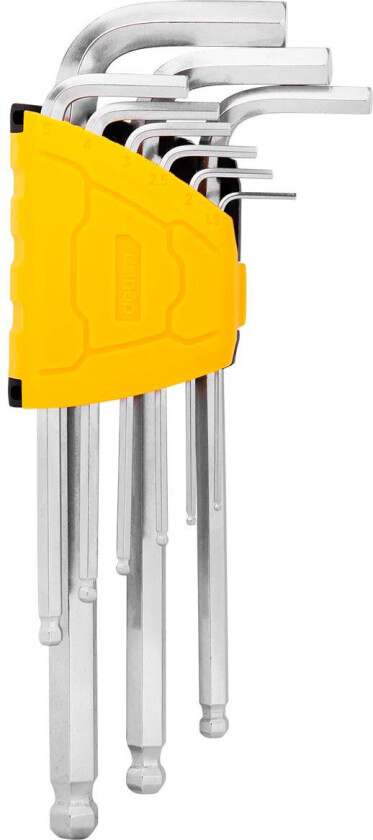 Deli Tools EDL3088 Langt sekskantnøkkelsett (1,5-10 mm)