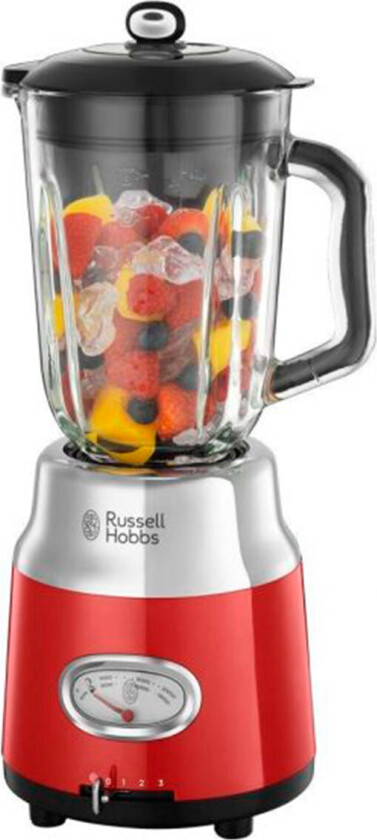 25190-56 Retro Blender 800W (1,5 liter) RÃ¸d