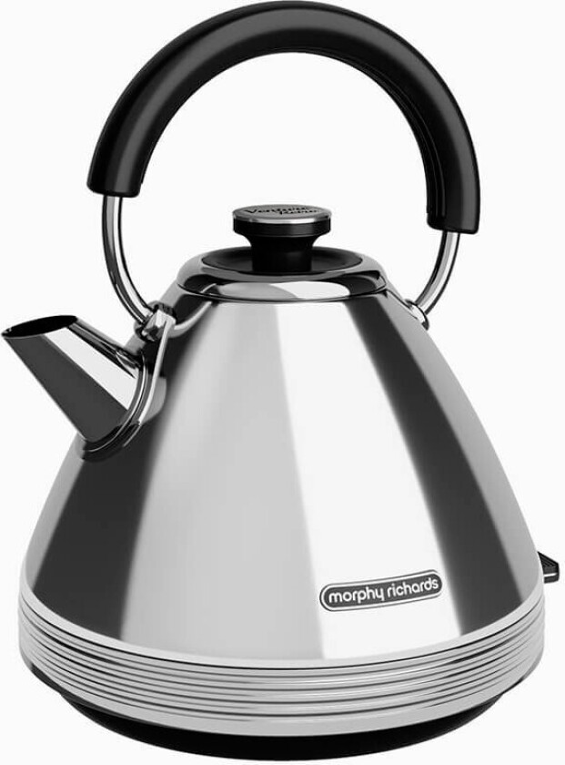 Morphy Richards Venture Retro Pyramid Vannkoker - Rustfritt