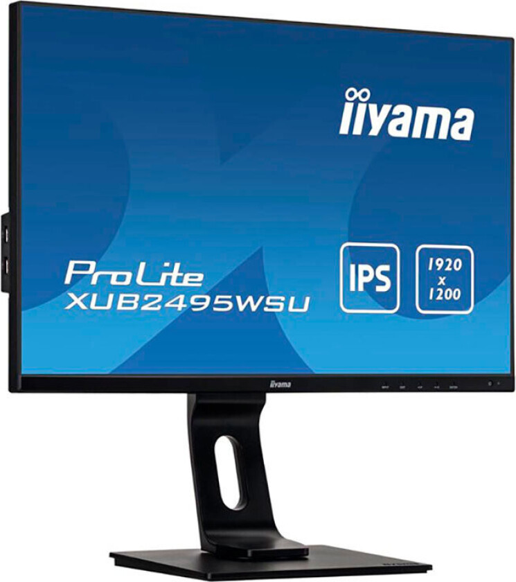 24" iiyama ProLite XUB2495WSU-B3 - 5 ms - Skjerm