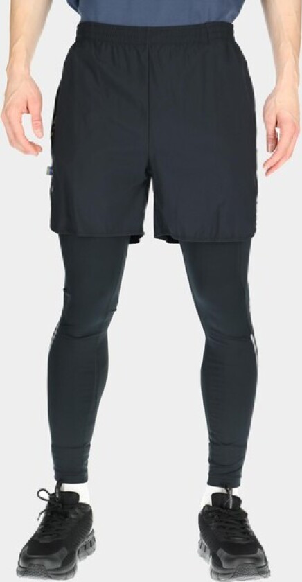 Training 2in1 Shorts Long, Black, 3xl, Treningsshorts