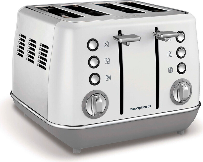 Morphy Richards Evoke Brødrister (4 skiver) Hvit