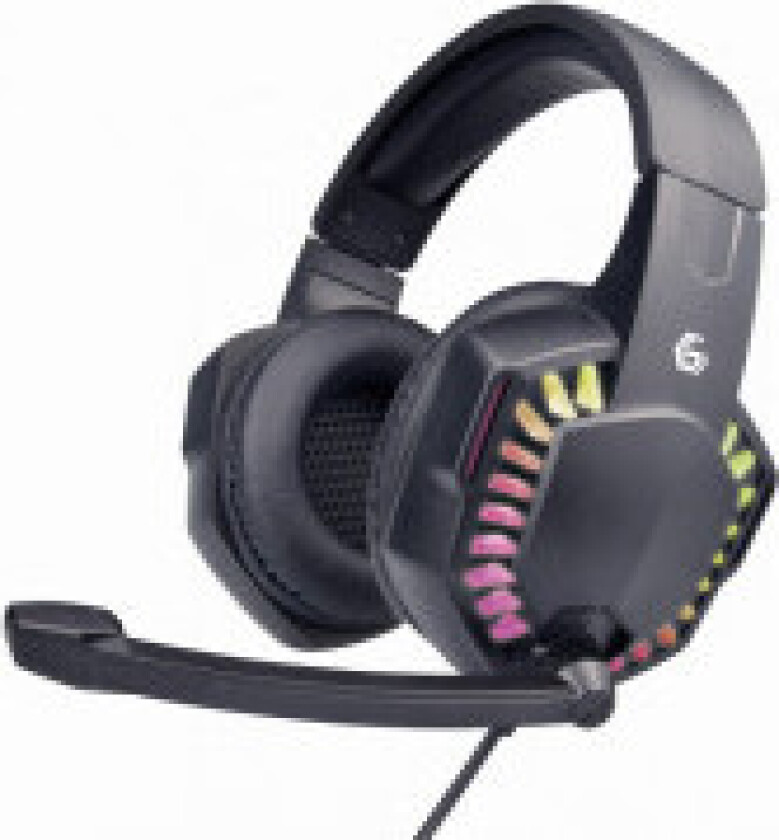 Gembird GHS-06 spillhodesett med LED - 2 m (3,5 mm)