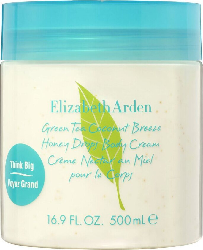 Green Tea Coconut Breeze Body Cream 500ml