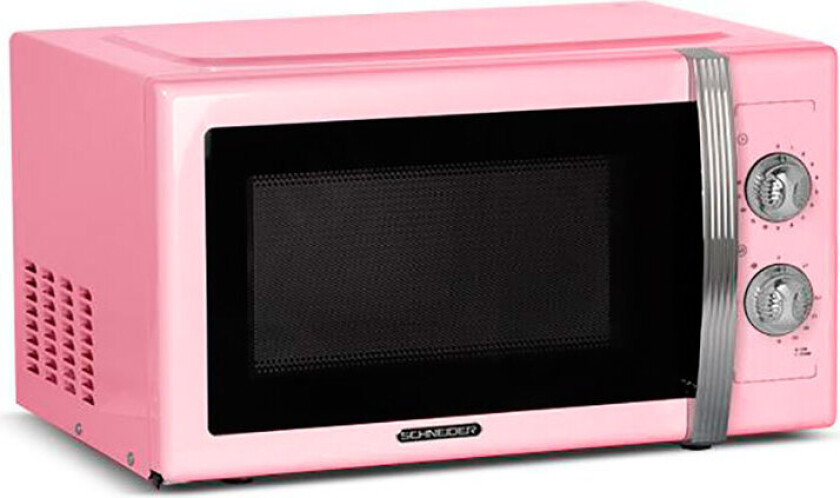 Schneider SMW23VMP Mikrobølgeovn 1000W (23 liter) Rosa