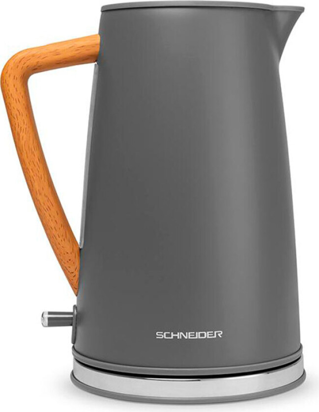 Schneider SCKEN17G-2 Vannkoker 2200W (1,7 liter) Grå