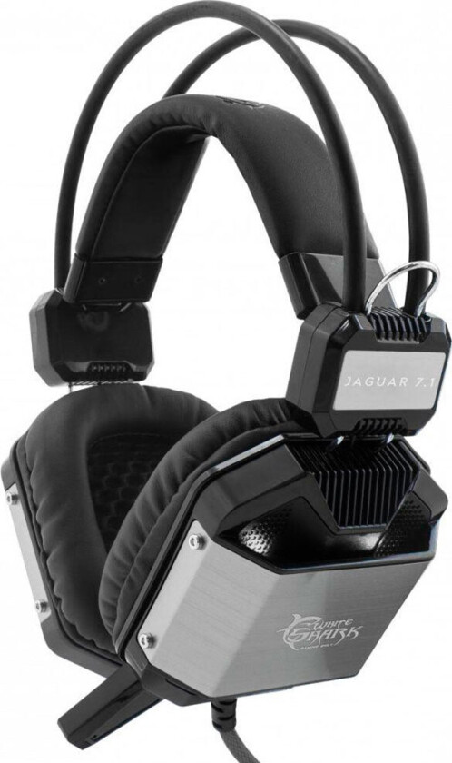 White Shark GH-1946 Gaming Headset m/mikrofon - Svart/Sølv
