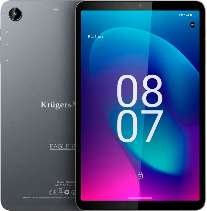 Krüger&Matz KM0807 4G LTE-nettbrett 8.4tm (64/4GB) Android 13
