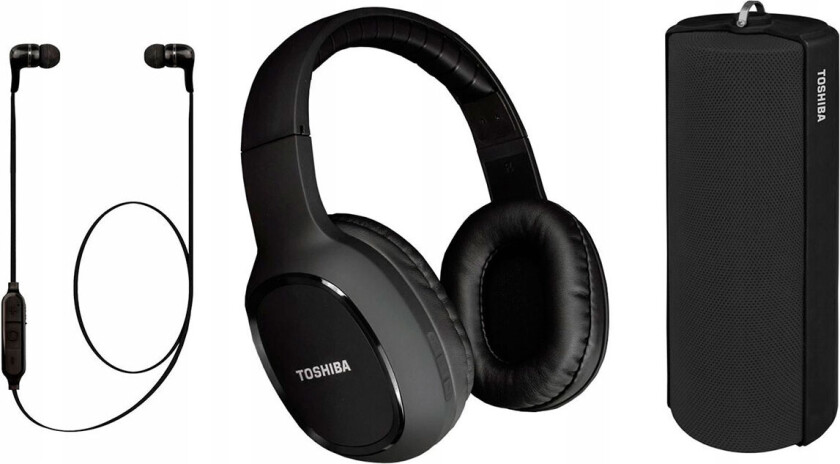 Toshiba Triple Pack HSP-3P19-II Bluetooth Hodetelefon + Høyt