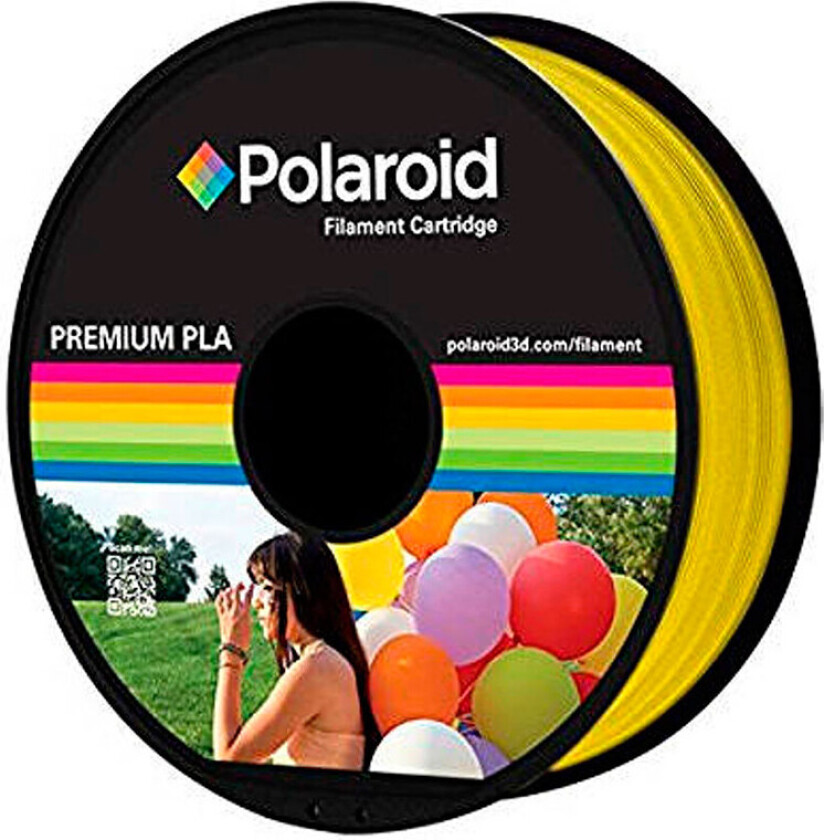 Pemium PLA Filament - 1 kg (1,75 mm) Gjennomsiktig gul