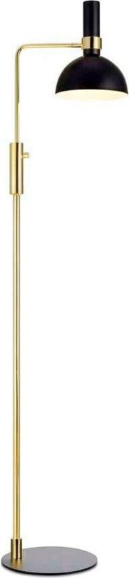Markslöjd Larry Gulvlampe (60W) Sort/Messing
