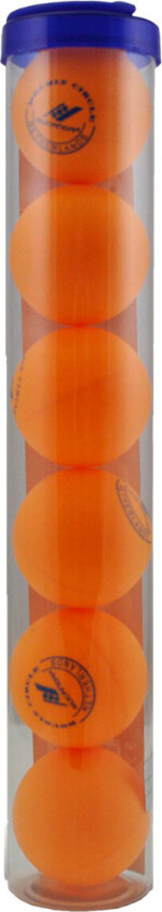 Rucanor Double Circle Bordtennisballer (Ã4cm) Oransje - 6pk