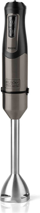 Black+Decker stavmikser 1000W Børstet Stål (20 hast.)