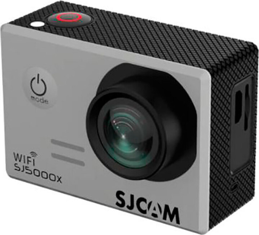 Sjcam SJ5000X Actionkamera m/TilbehÃ¸r 4K (22pk) SÃ¸lv