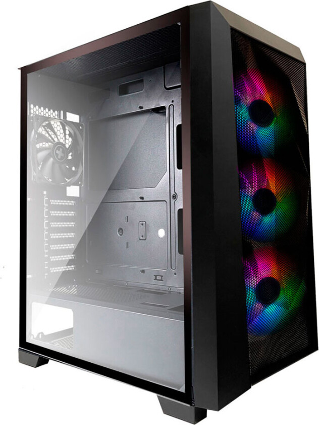 Xilence Xilent Breeze Performance A+ X7 ARGB Midi PC-skap (ATX/Micro-ATX/Mini-ITX)