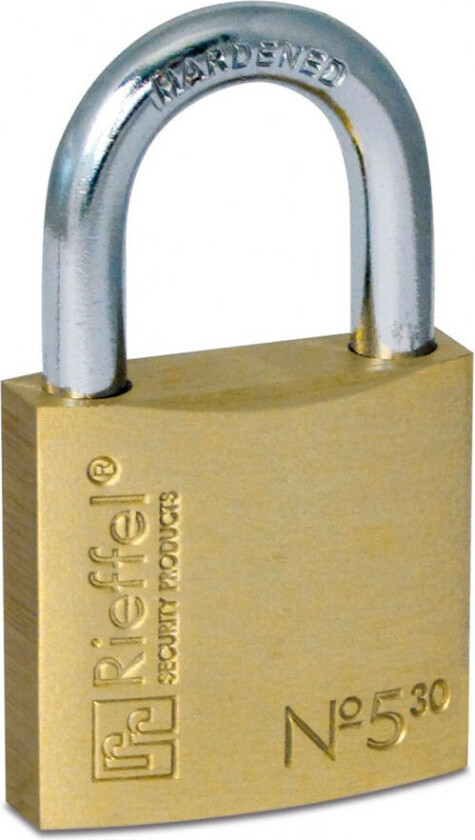 Hengelås m/ Autolock 30mm (nr. 5) 5/30