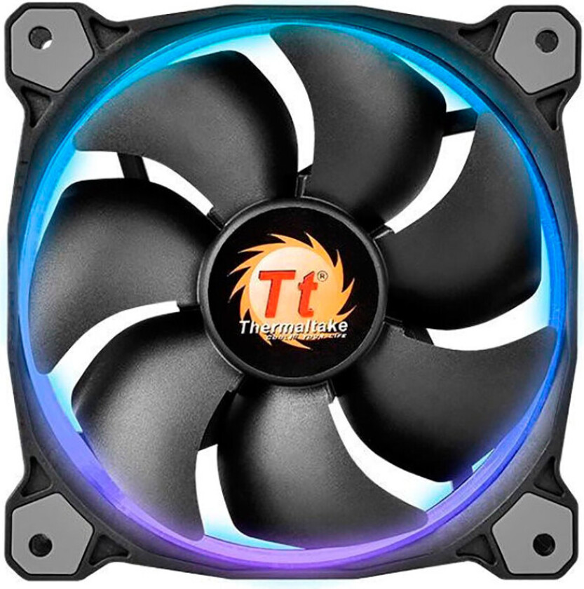 Riing 12 LED RGB PC-kjøler (1500RPM) 120mm