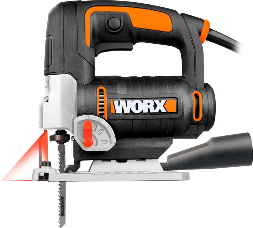 WX479 stikksag m/tilbehør (650W)