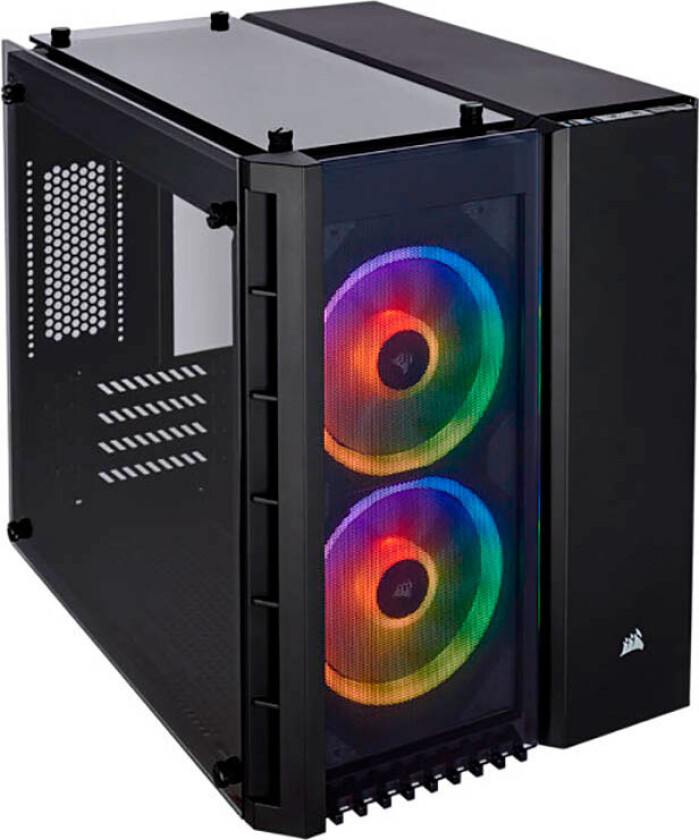 Crystal 280X PC-veske m/RGB (Micro-ATX) Svart
