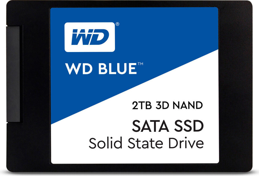 WD Blue 3D Nand SSD Harddisk 4TB (SATA III) 2,5tm