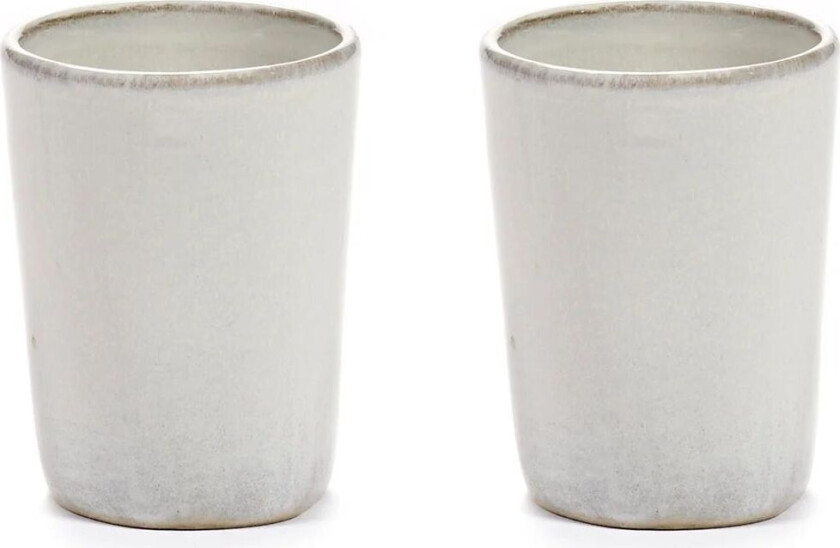 La Mère espressokopp 7 cl 2-pakn. Off white