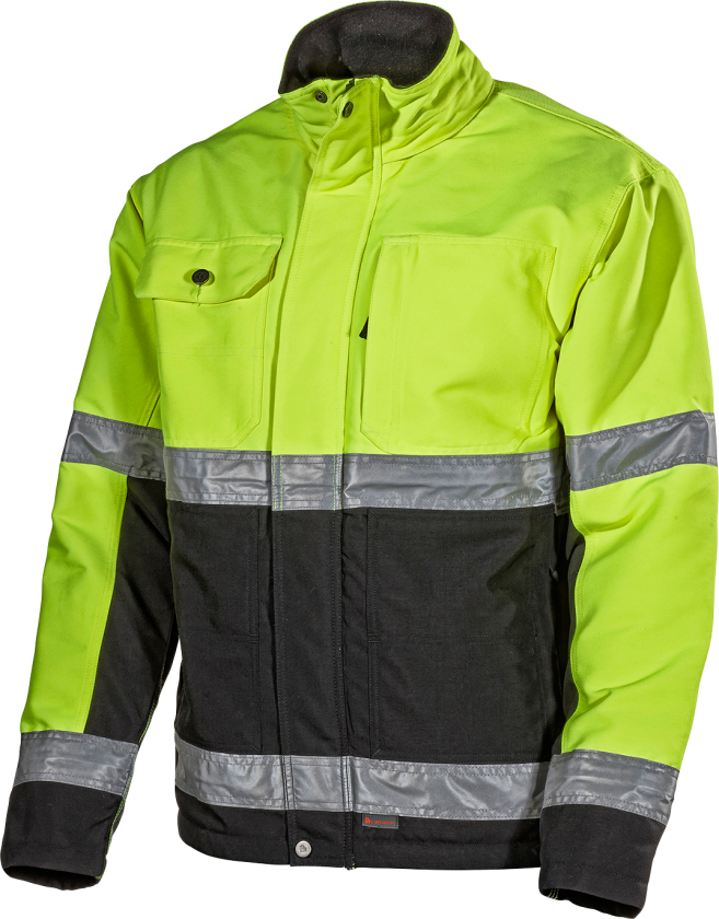 Pilotjakke 204PB Hi-Viz Gul Str. XS