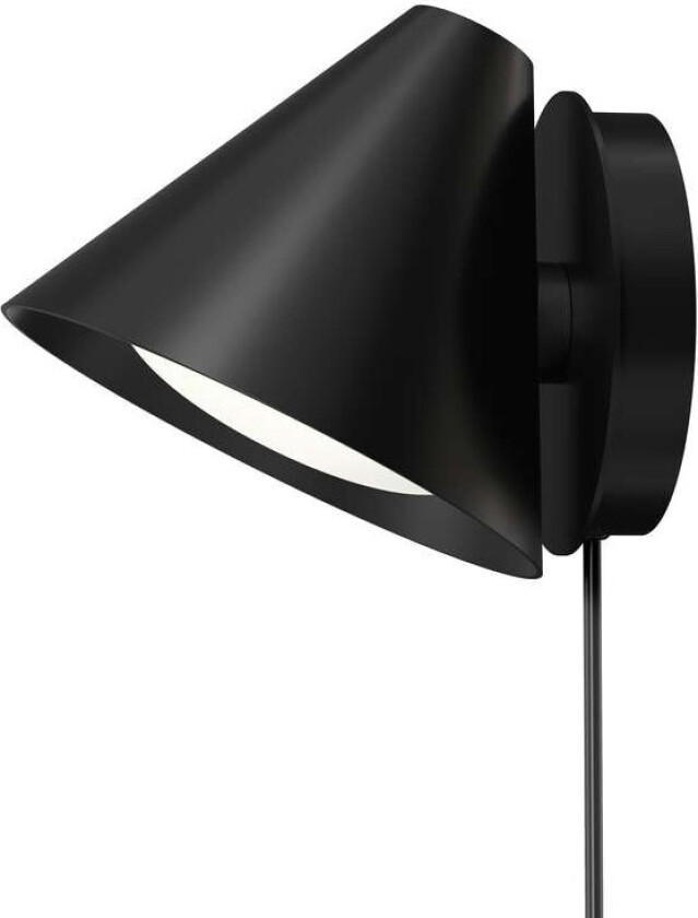 - Keglen 175 LED Vegglampe Dim-to-Warm Black