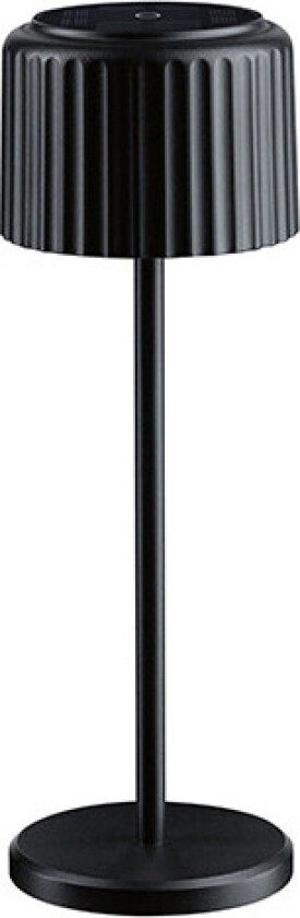 - Else Solcelle Bordlampe w/USB-C Dim. IP44 Black