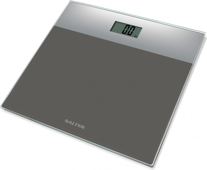 Salter 9206 SVSV3R Elektronisk Badevekt Glass (180kg) Sølv