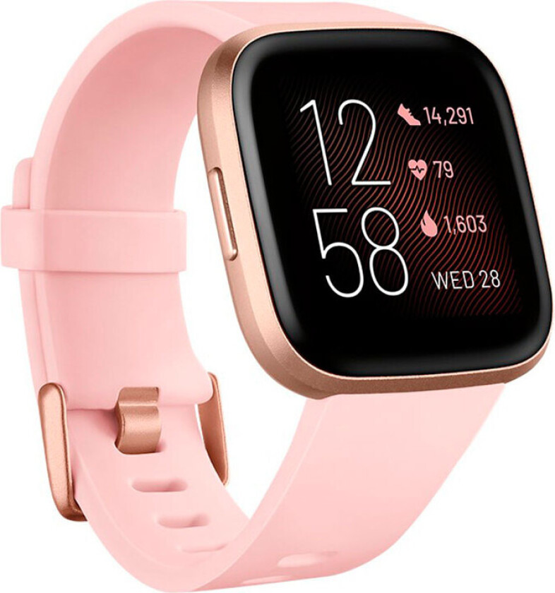 Fitbil Versa 2 Smartwatch - Petal/Copper Rose Aluminum