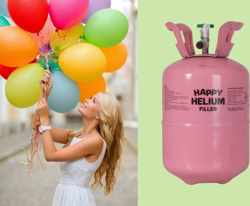 Helium til ballonger 7 L