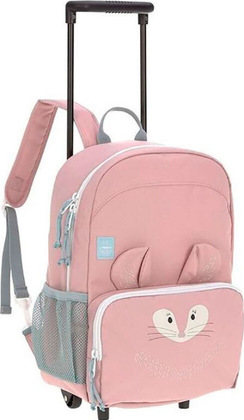 Lassig About Friends 2-i-1 ryggsekk m/hjul (25x39cm) Chinchilla