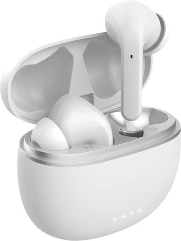 Forever TWE-210 Bluetooth ANC TWS Ãrepropper (9 timer) Hvite