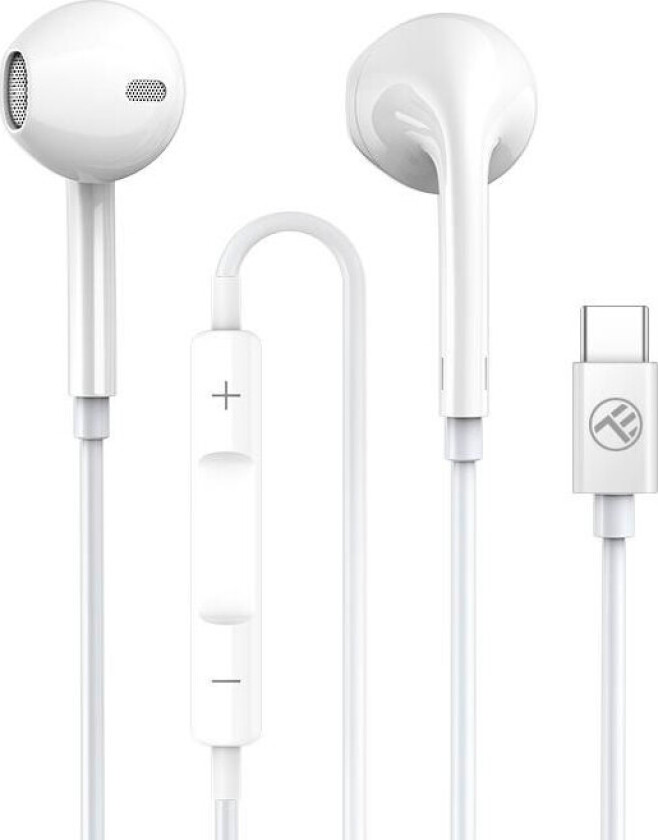 Tellur Basic Urbs In-Ear-hodetelefoner (USB-C) Hvit