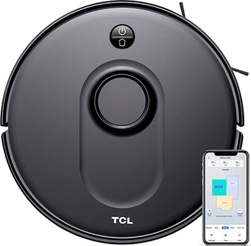 TCL Smeeva SW6000B WiFi Robotstøvsuger m/HEPA