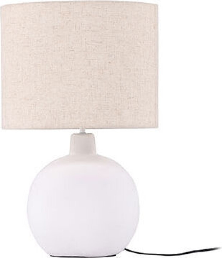 Torcello belysning bordlampe 32x32x51cm beige.