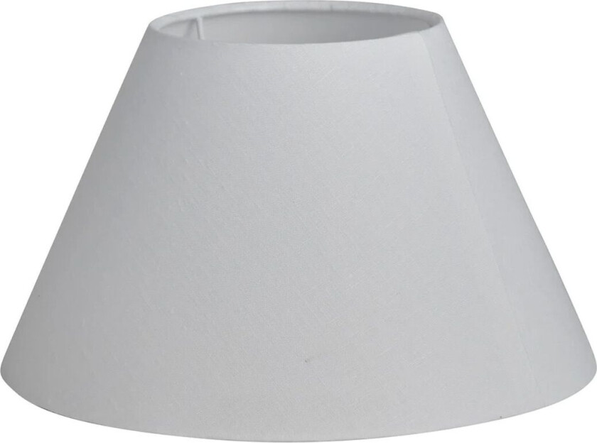 Basic wide lampeskjerm Ø 25 cm White