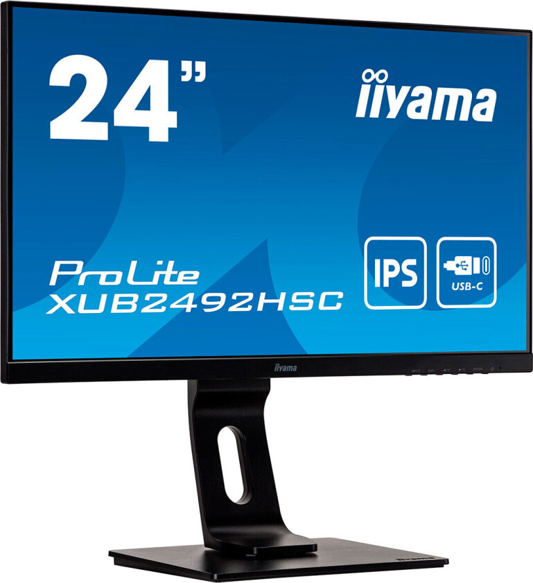 Iiyama ProLite XUB2492HSC 23,8tm LCD - 1920x1080/75Hz - IPS, 4ms