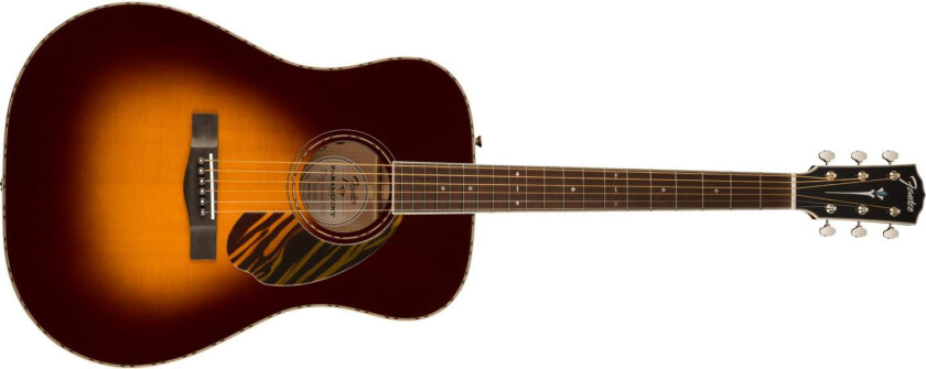 Pd-220e Dreadnought 3-Tone Vintage Sunburst,Ovangkol Fretb
